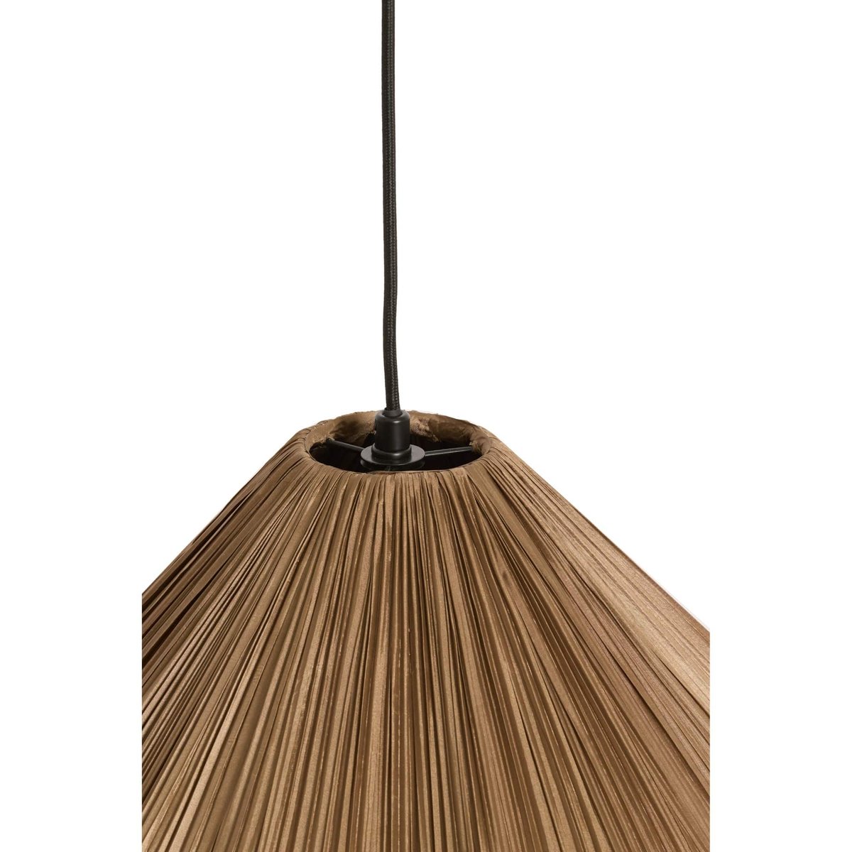 Lampe Suspendue Textiles VERITA bronze antique, LIGHT & LIVING