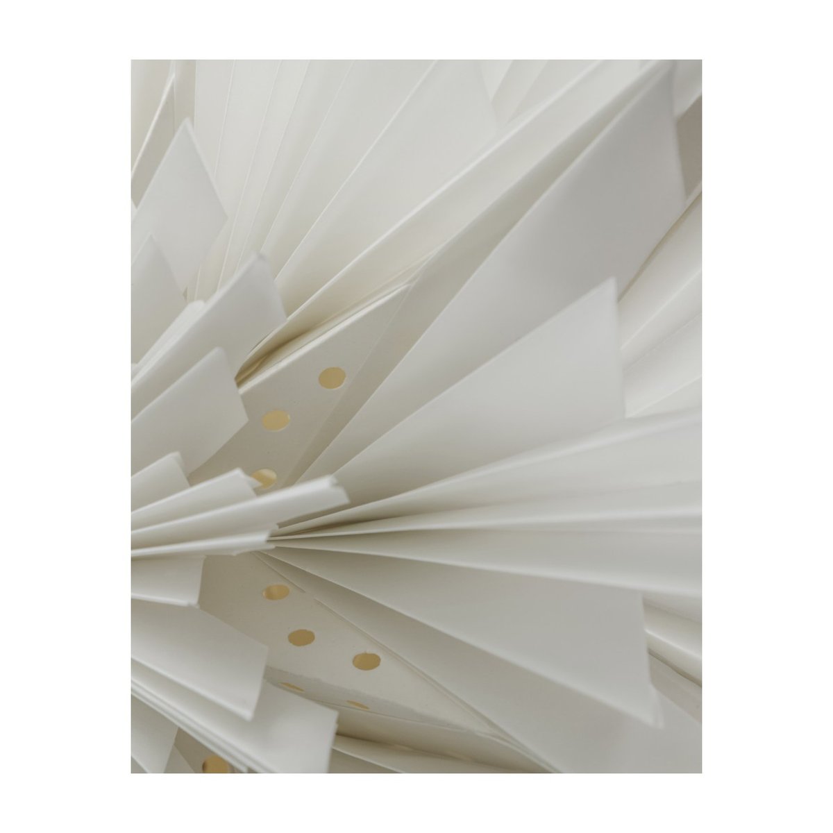 Etoile décorative en papier Dust diam 40 cm blanc cassé, HOUSE DOCTOR