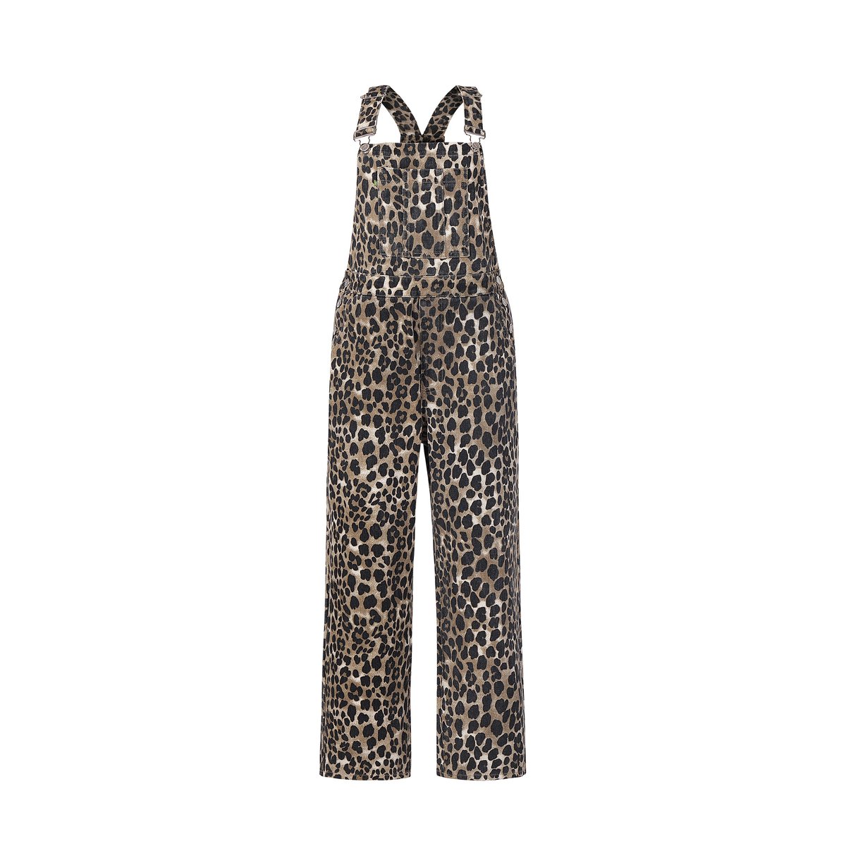 Salopette en coton à motif léopard MORINGA leopard, FRNCH