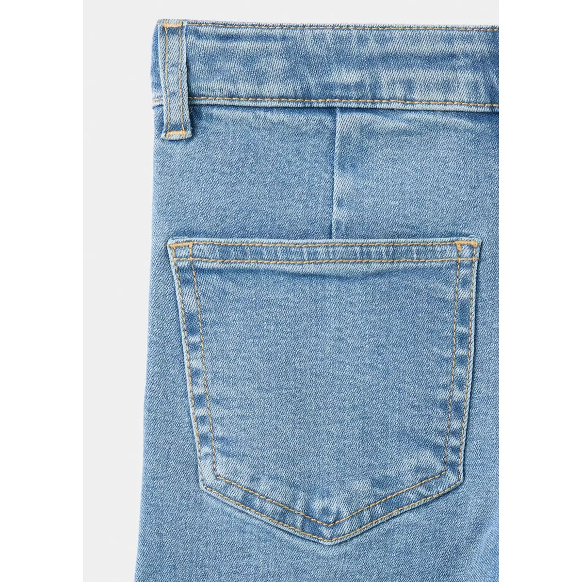 Jean seamless droit bleu moyen, MANGO KIDS
