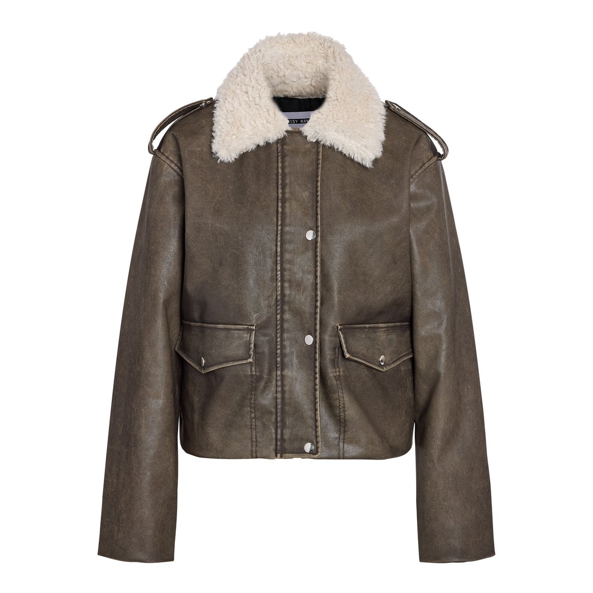 Veste marron - chocolate brown1, NOISY MAY
