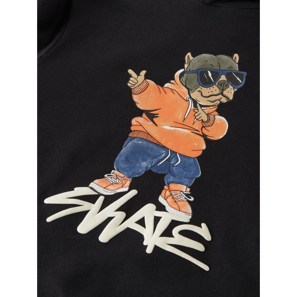 Sweat À Capuche noir - black1, NAME IT