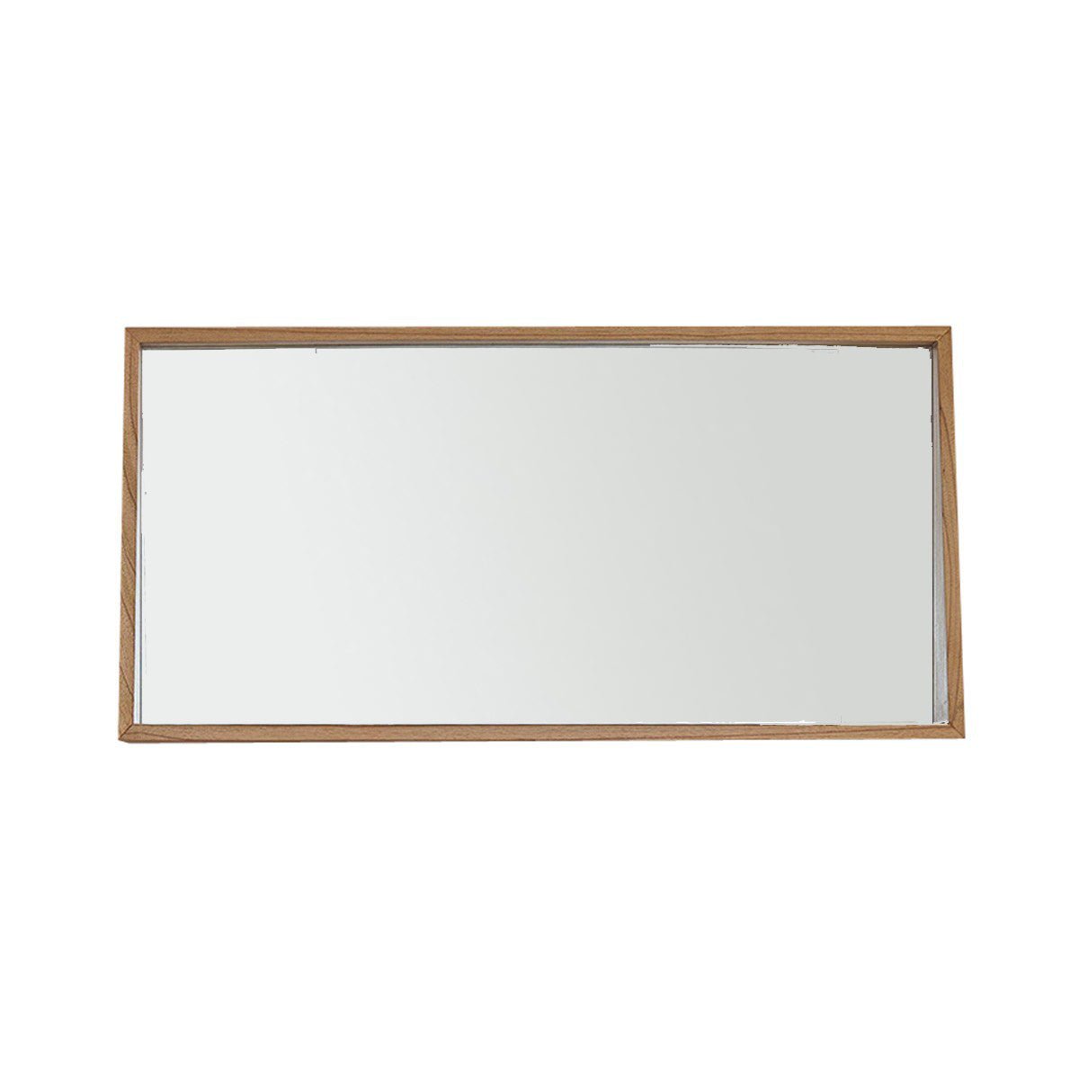 Miroir en bois massif 135x67 cm FIFTIES naturel, BERAH GETAH