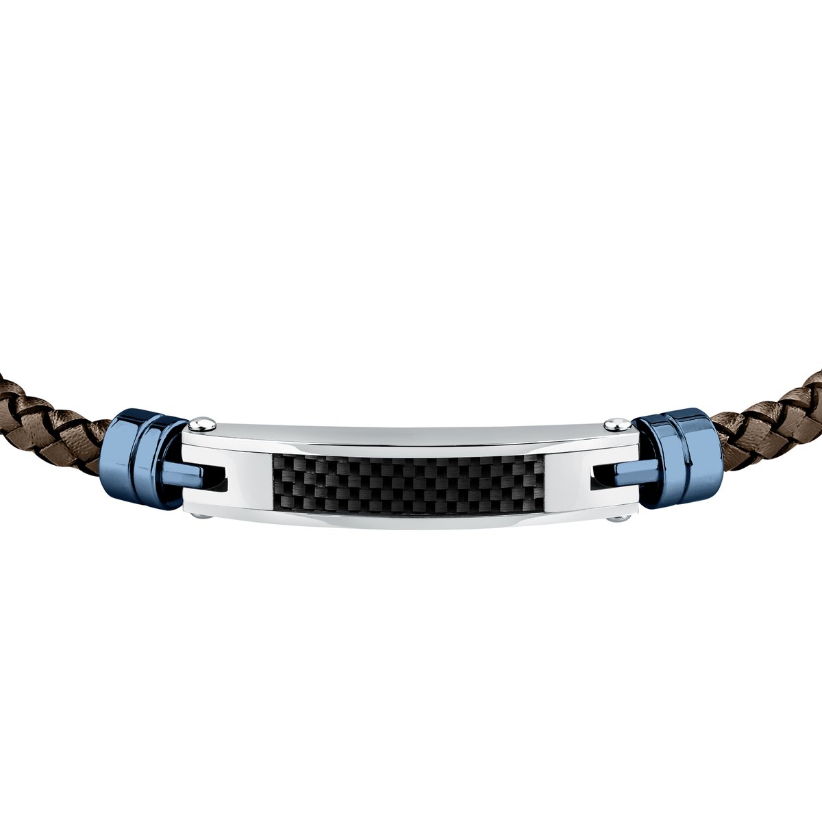 Bracelet en acier, cristaux, MOODY marron, bleu, MORELLATO