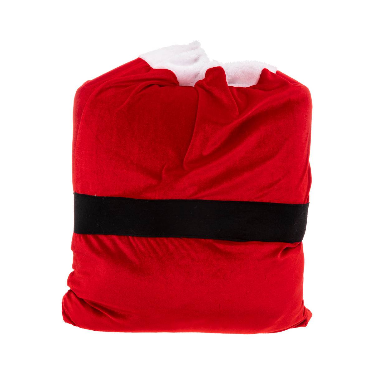 Hotte Veste Père Noël 50x70cm rouge, FEERIC LIGHTS & CHRISTMAS