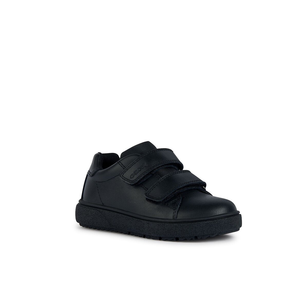 Zapatillas transpirables con velcro, THELEVEN negro, GEOX