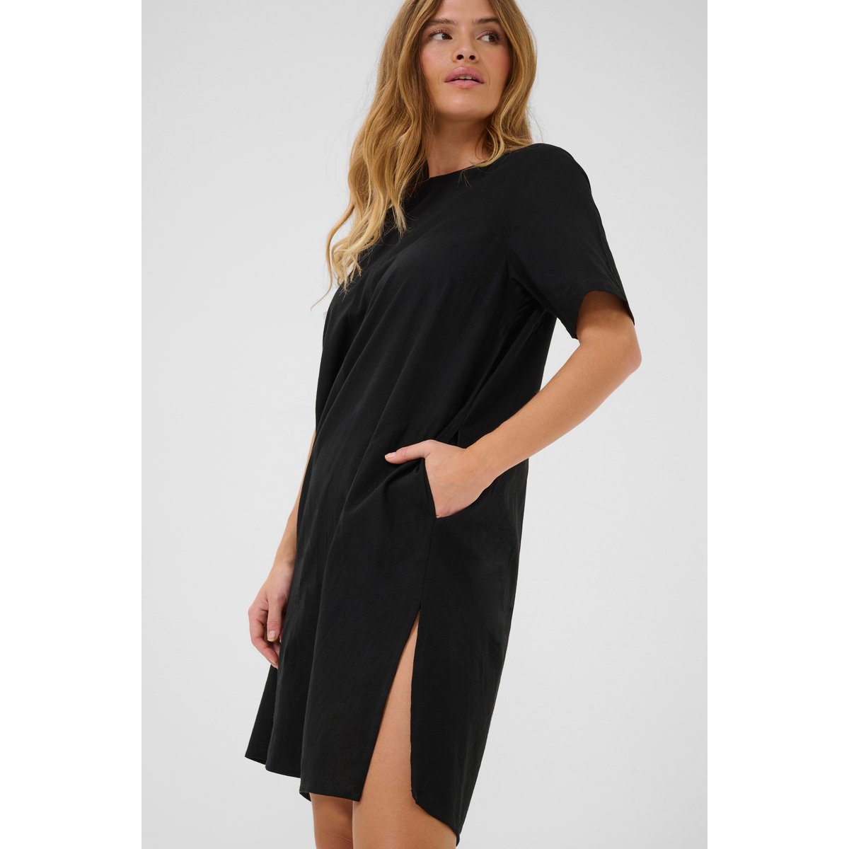 Dress noir black deep, KAFFE