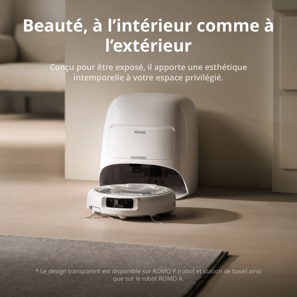 Robot Aspirateur Laveur Romo A couleur unique, DJI