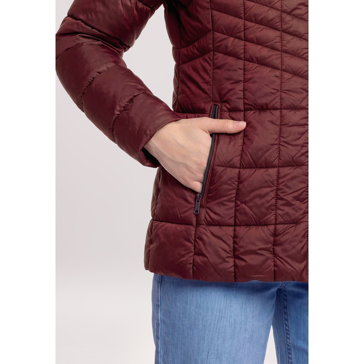 Veste outdoor à capuche amovible port royale, BETTY BARCLAY