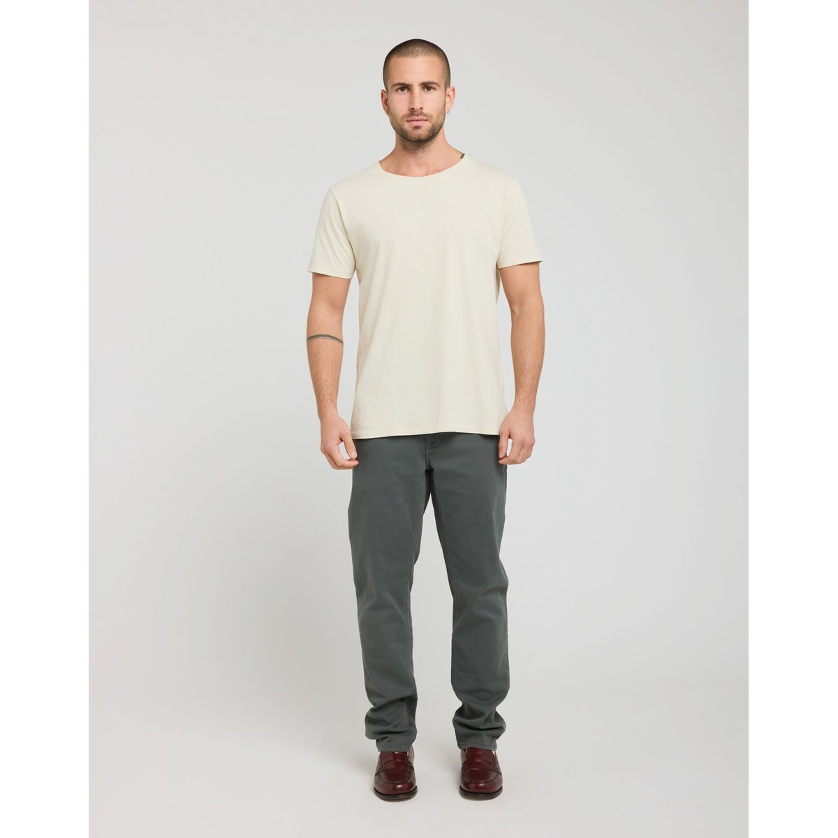 PANTALON CHINO 50 gris clair, PULLIN