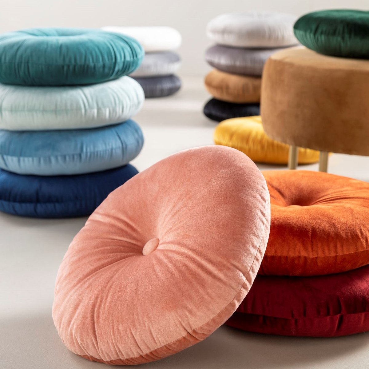 Coussin Olly terre cuite, DUTCH DECOR