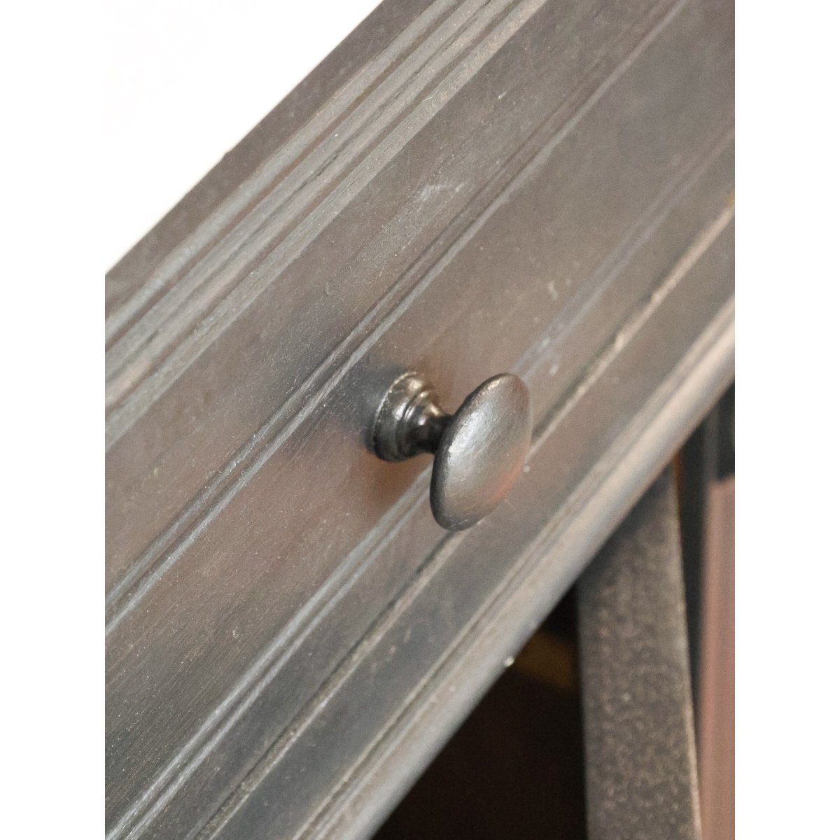 Buffet noir en bois et marbre Gilbert N°878 - Bon état noir, DEBONGOUT