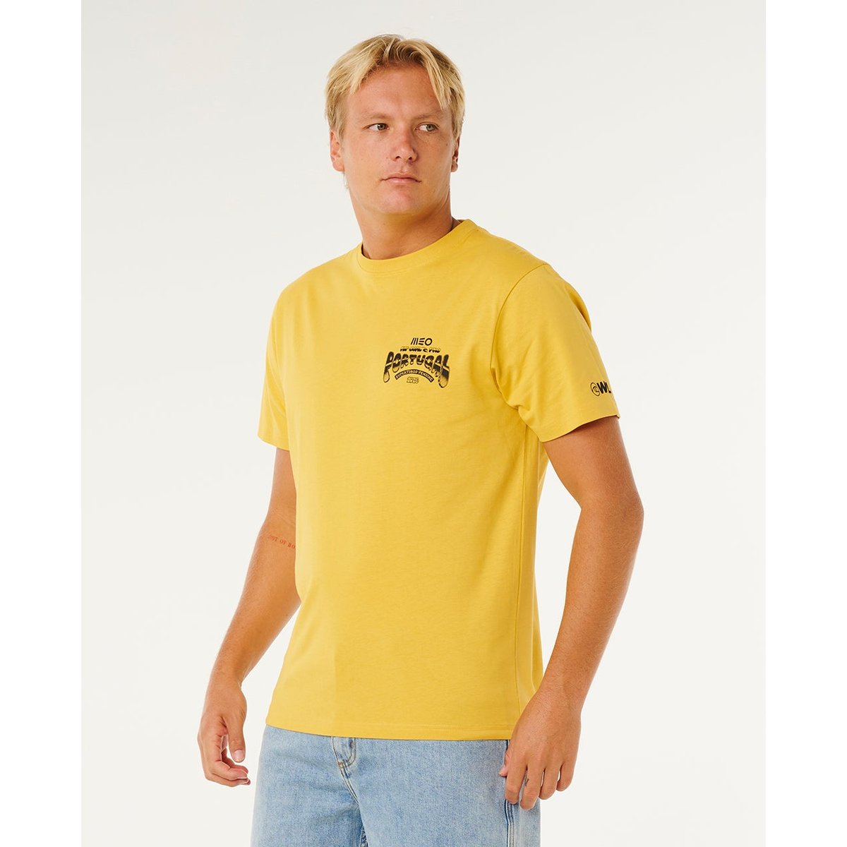 T-shirt relax MEO PENICHE Pro 26 ocre, RIP CURL