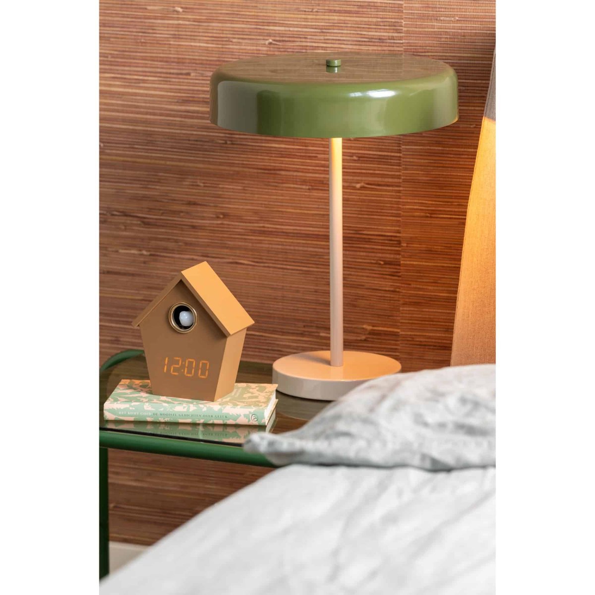 Lampe À Poser Métal REINA PALO gris, LEITMOTIV