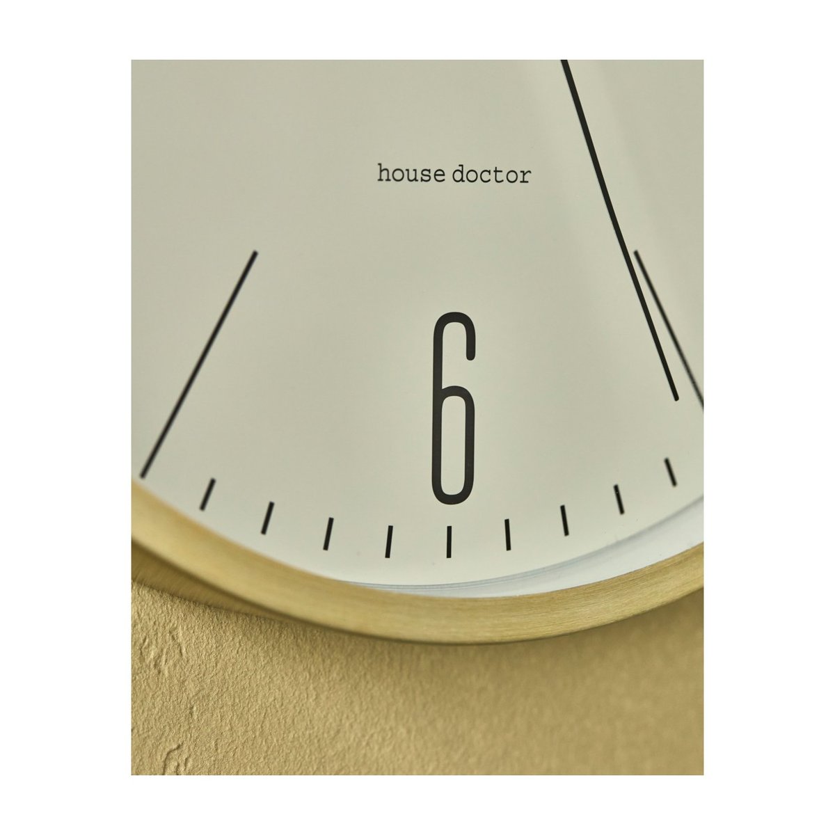 Horloge mural Hour doré, HOUSE DOCTOR