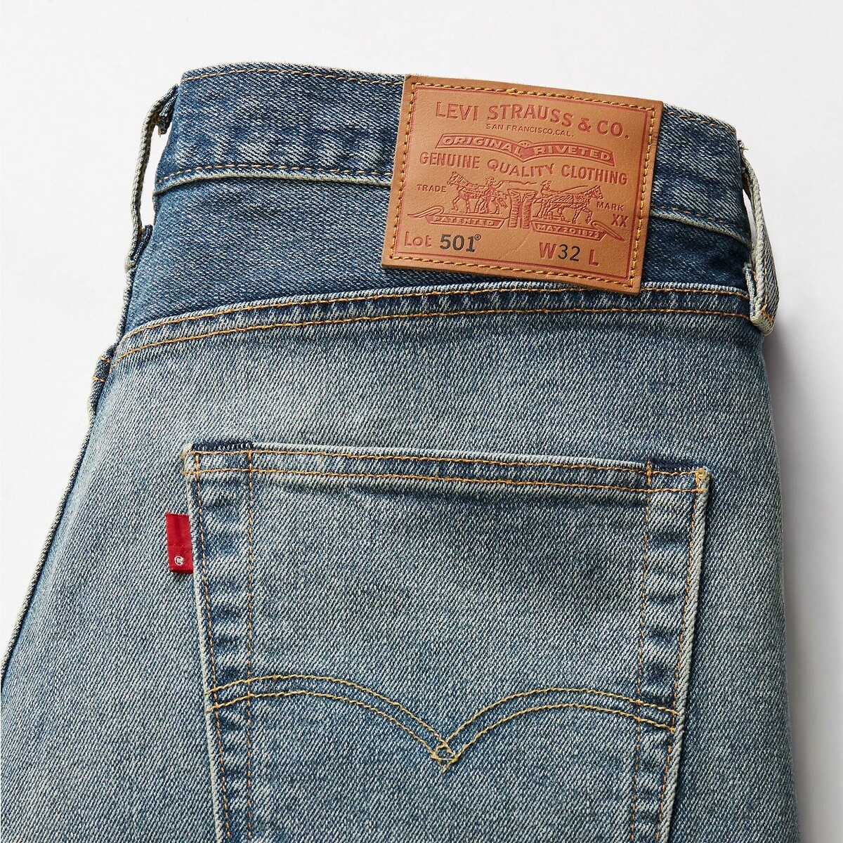 Calções de ganga 501® azul stone used, LEVI'S