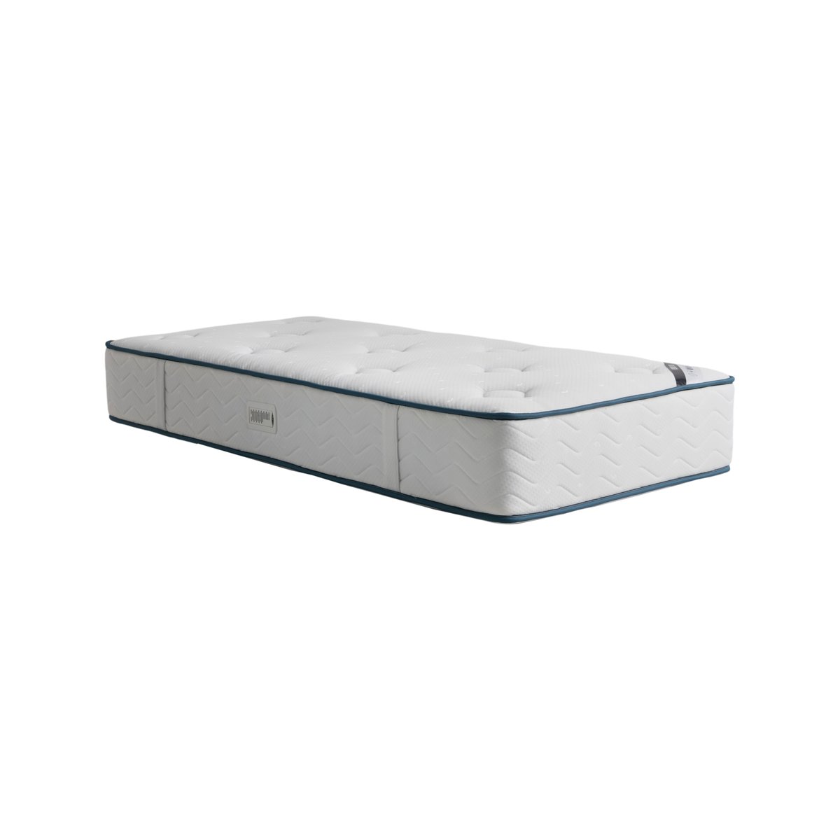 Matelas ressorts ensachés 25 cm - Avec aérateurs - MEMORY 2 blanc, CAMIF