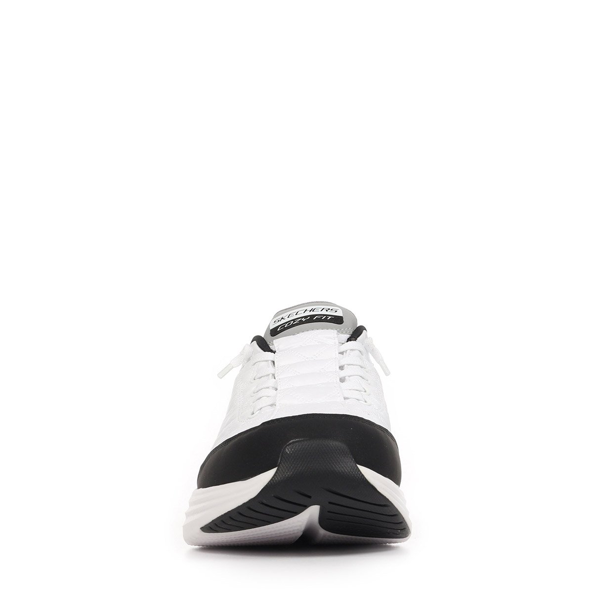 Baskets CONTOUR FOAM COZY FIT white black, SKECHERS