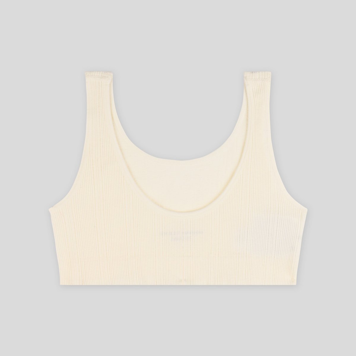 Brassière unie sans couture ecru, MONOPRIX