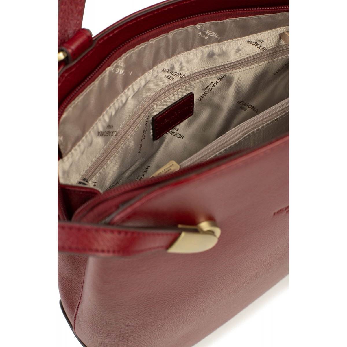 Sac transformable  RÉPUBLIQUE rouge carmin, HEXAGONA