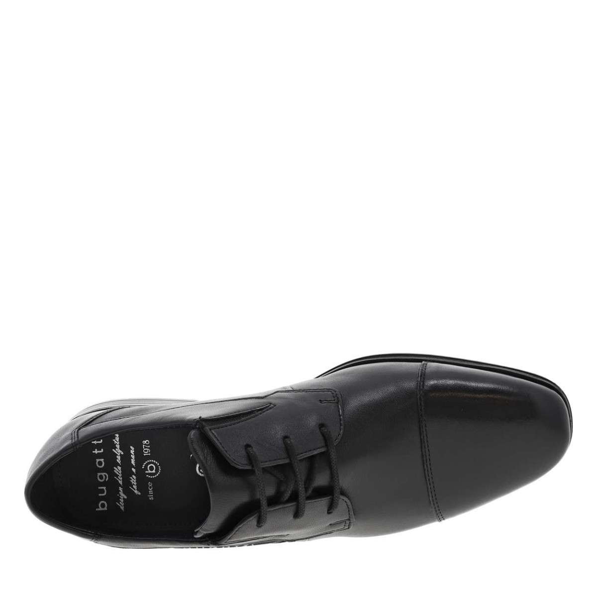 Derbies cuir noir, BUGATTI