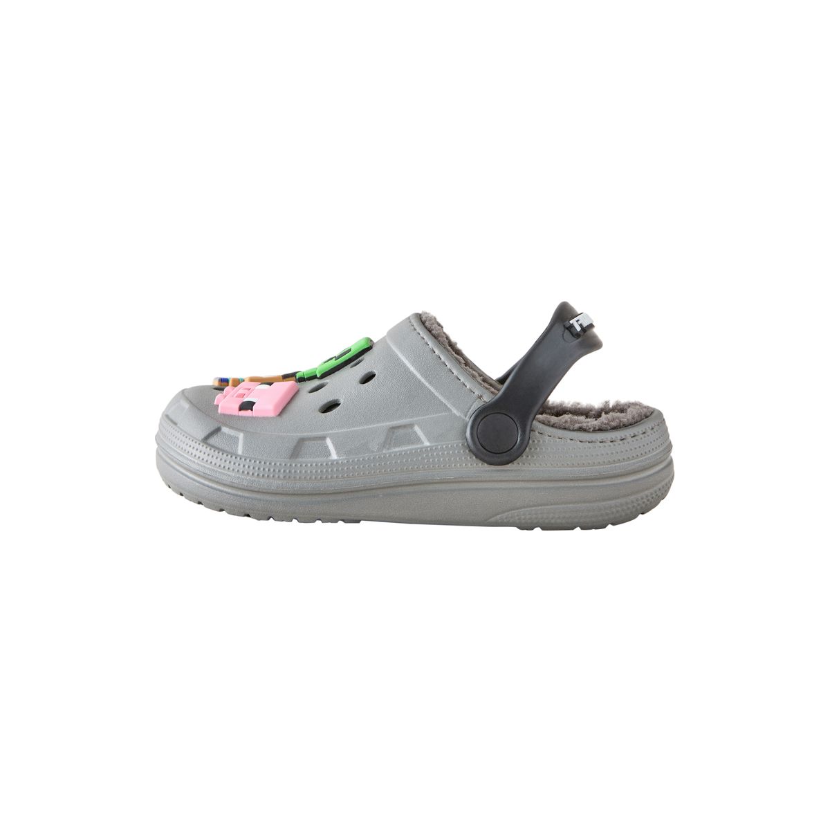 Sabots doublés minecraft gris, NEXT