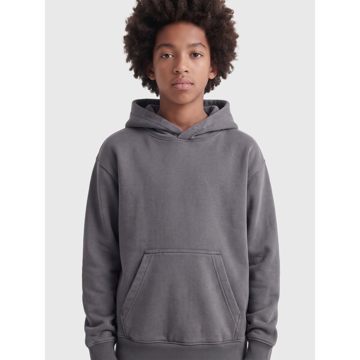 Sweat À Capuche grey pinstripe, ONLY & SONS JUNIOR