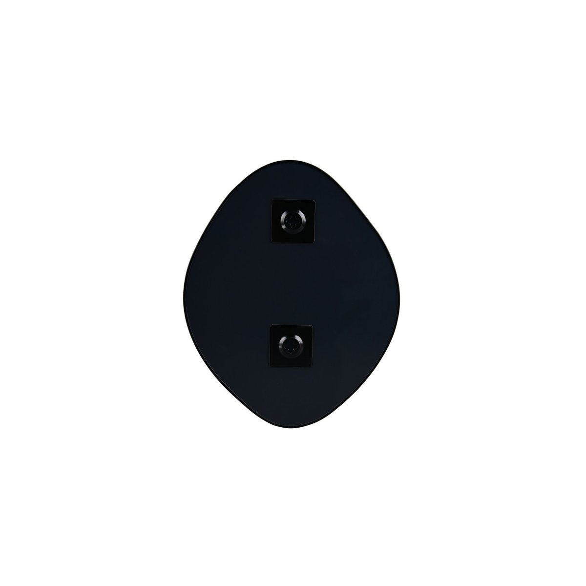 Miroir design en métal v021493, VIOLA noir, BOITE A DESIGN