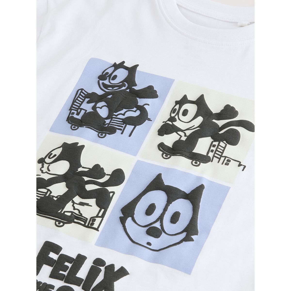 T-shirt à manches courtes félix le chat blanc, NEXT