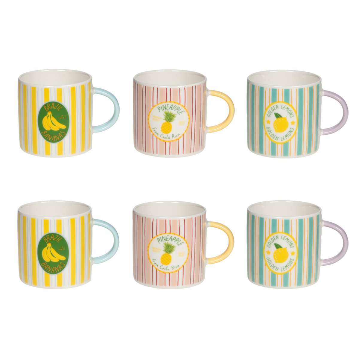 Coffret de 6 tasses Baya 16 cl - BAYA multicolore, TABLE PASSION