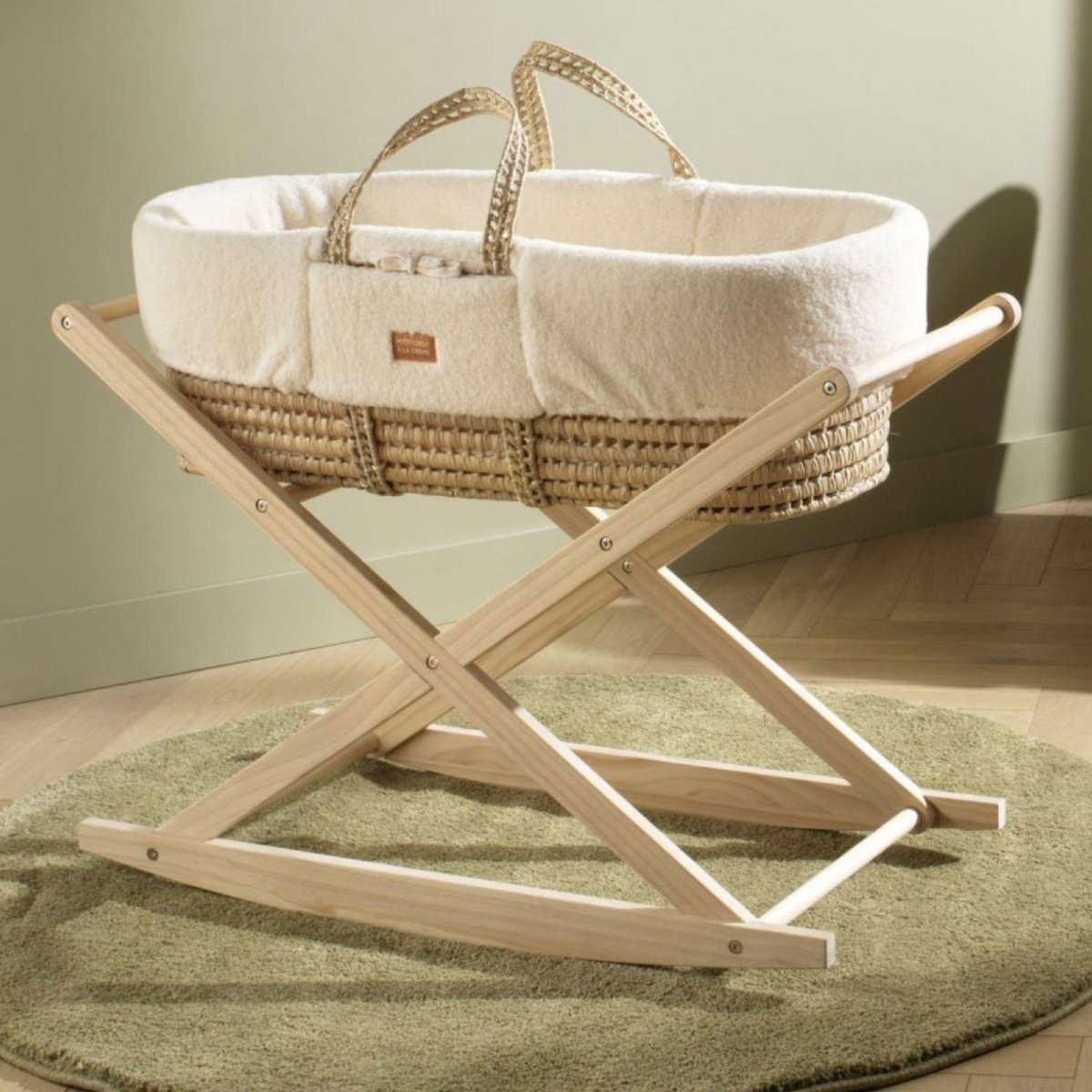 Support pour couffin beige, SAUTHON