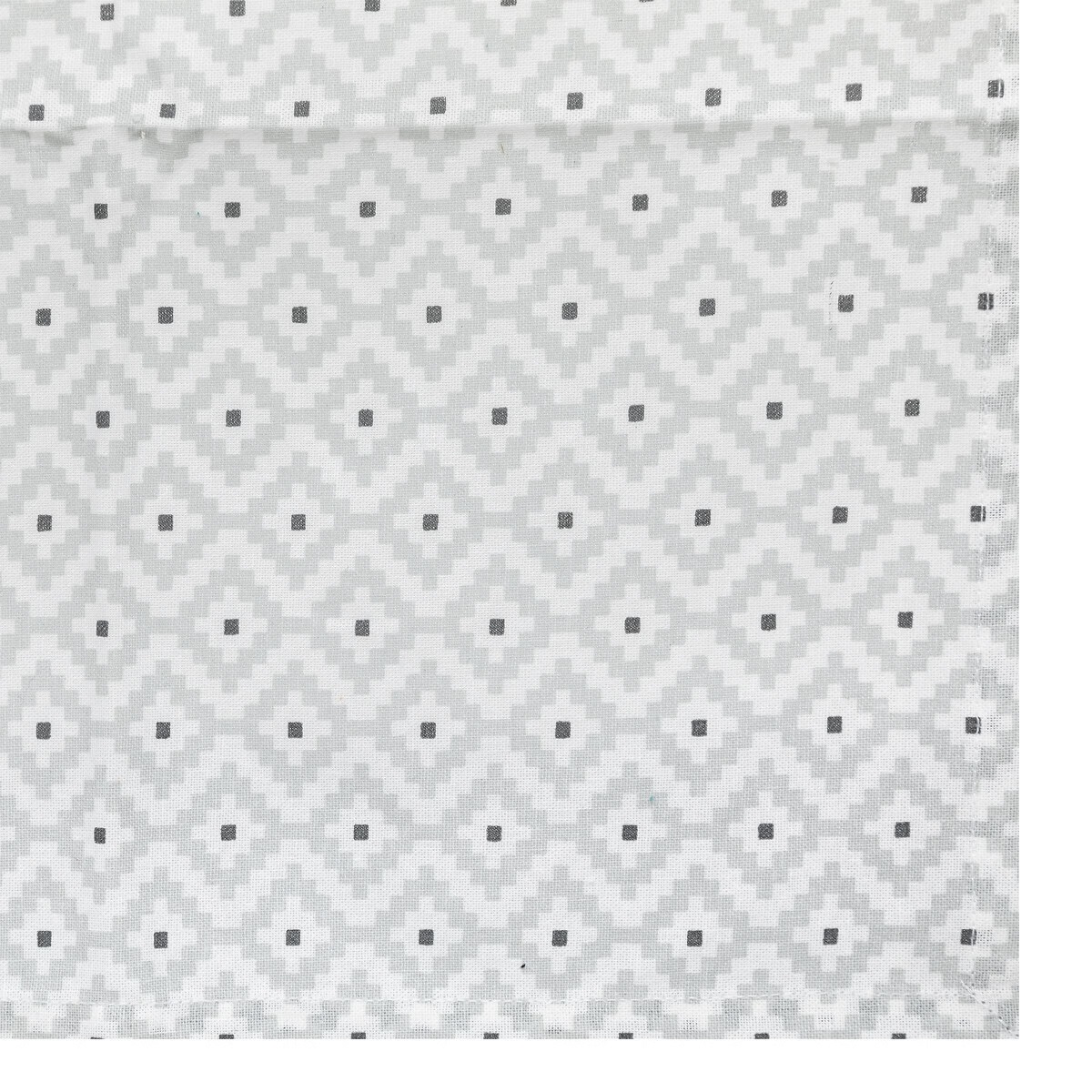 Lot de 4 Serviettes de table Graphique gris, EDEN
