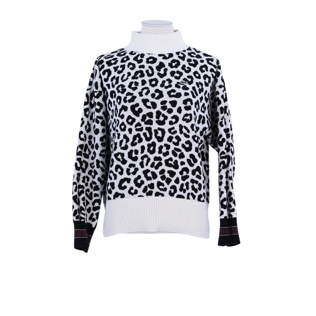 Pull - Très Bon État blanc, LACOSTE