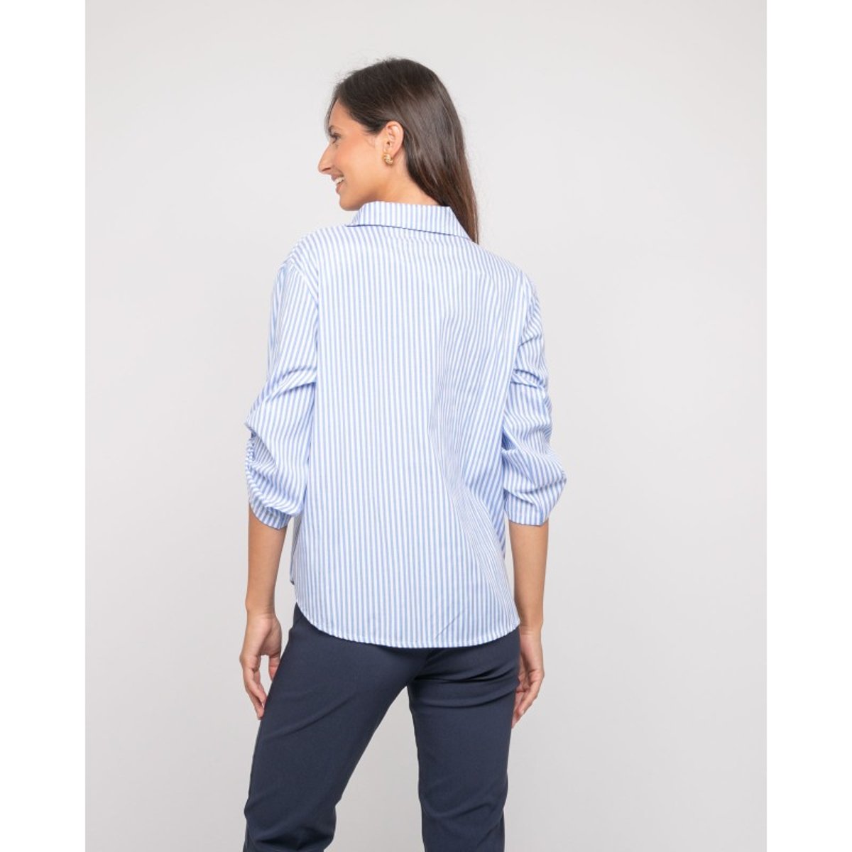 Blouse Rayures Ovane bleu, DONA LISA