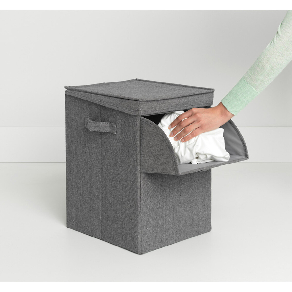 Panier à linge empilable 35 litres poivre, BRABANTIA
