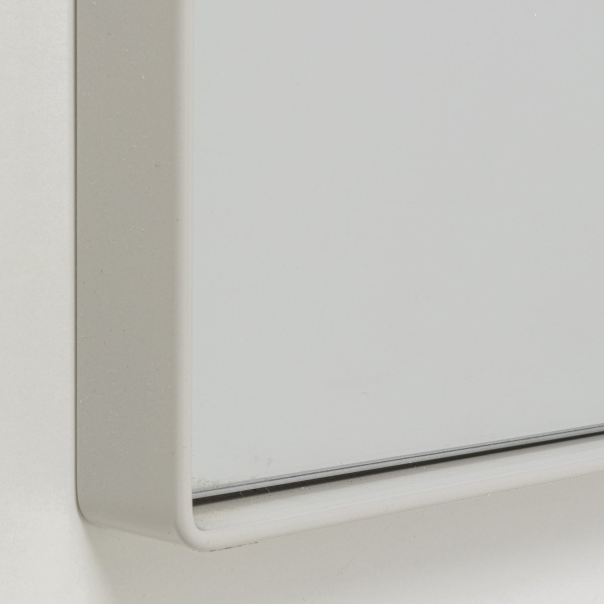 Miroir rectangulaire en acier 130x30cm, STARLET gris, KARE DESIGN