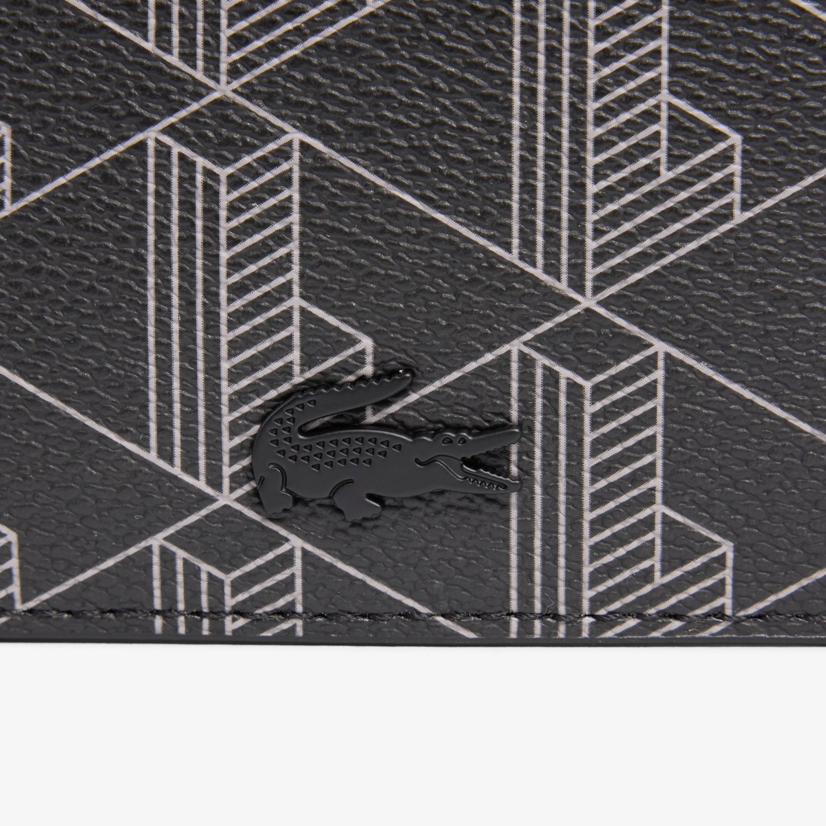 Petit portefeuille The Blend noir-h45, LACOSTE