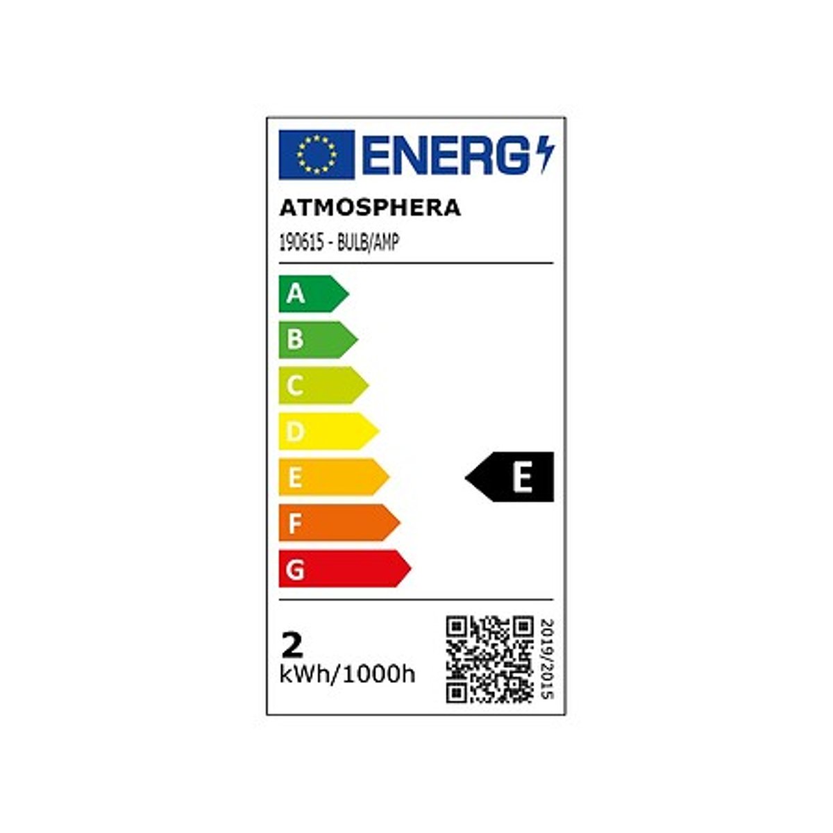 Guirlande LED d'extérieur secteur EMY noir, ATMOSPHERA
