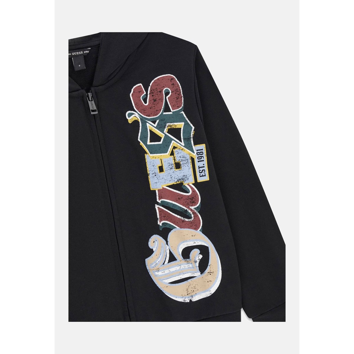 Sweat À Capuche Avec Logo noir, GUESS KIDS