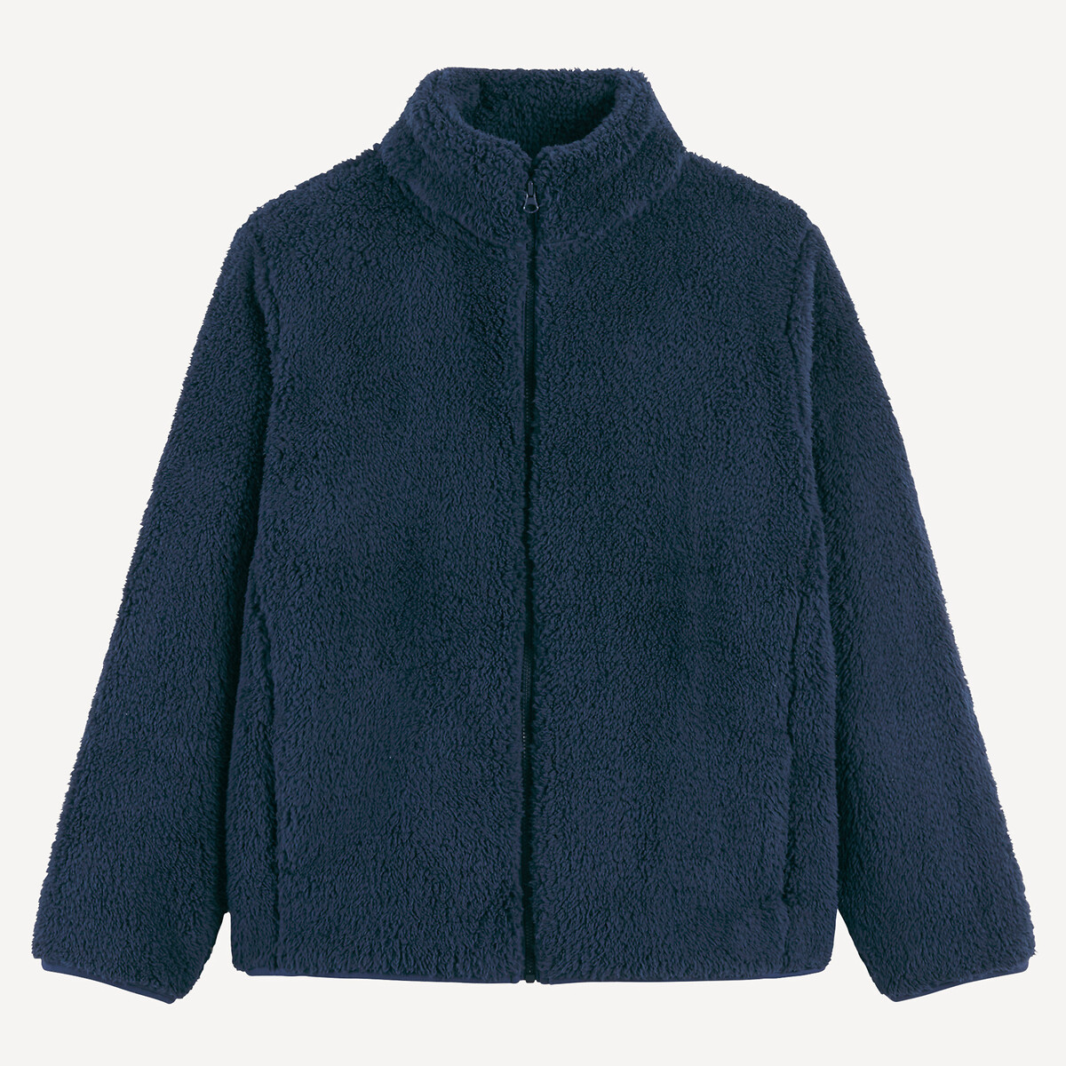 Gilet col montant en polaire marine, LA REDOUTE COLLECTIONS