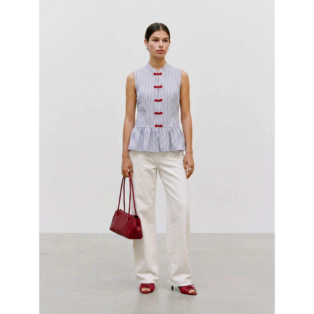 Top snow white, VERO MODA