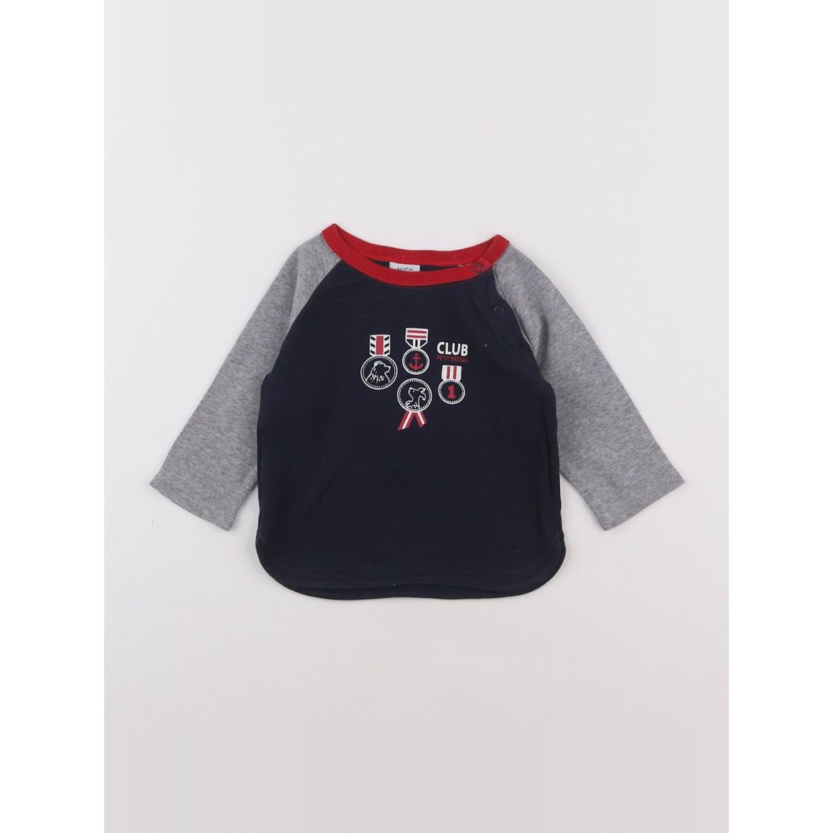 Tee-shirt - Très bon état bleu, PETIT BATEAU