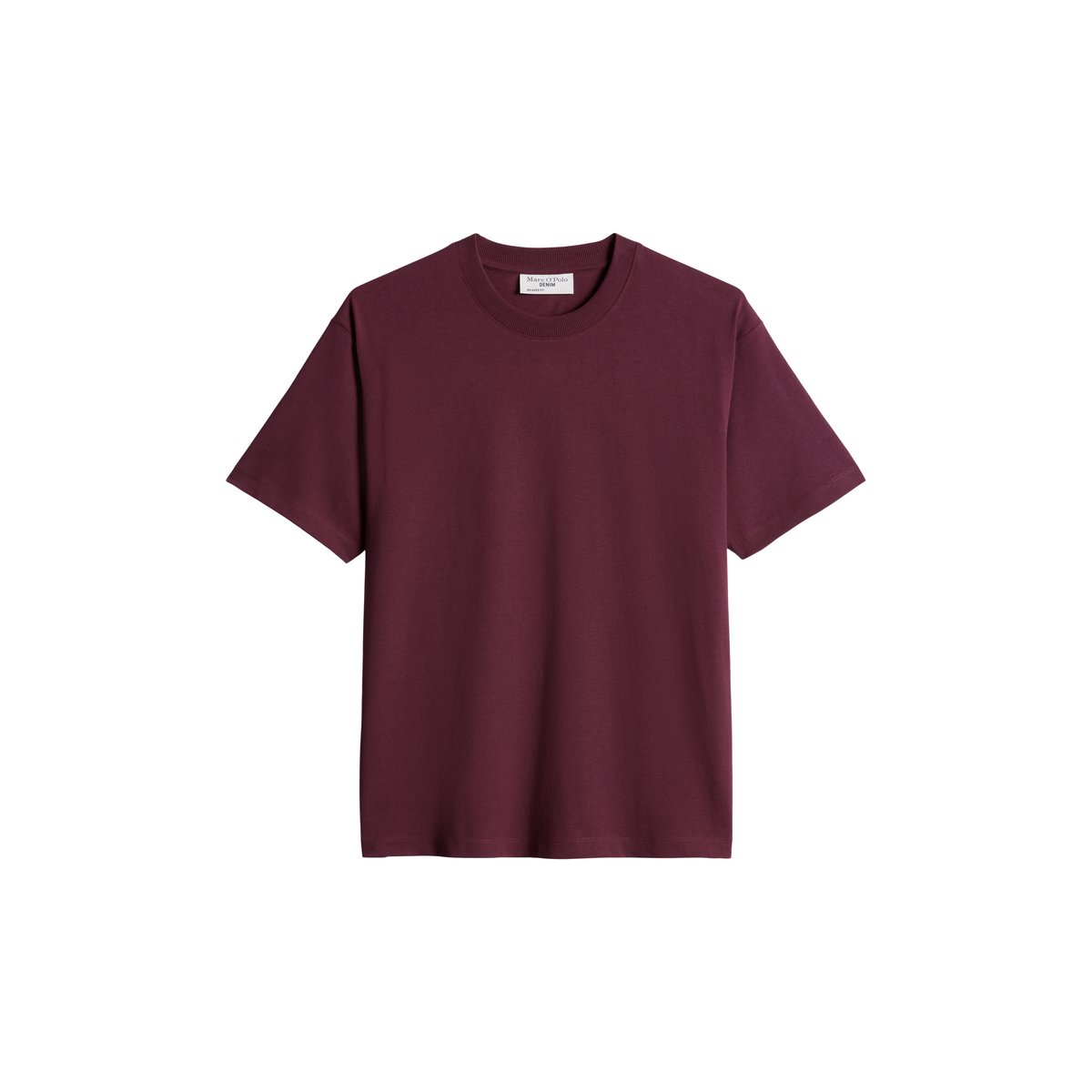 T-shirt ample en jersey de coton bio épais violet, MARC O’POLO DENIM