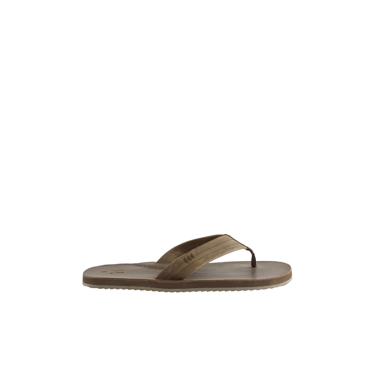 Tongs en cuir marron, NEXT
