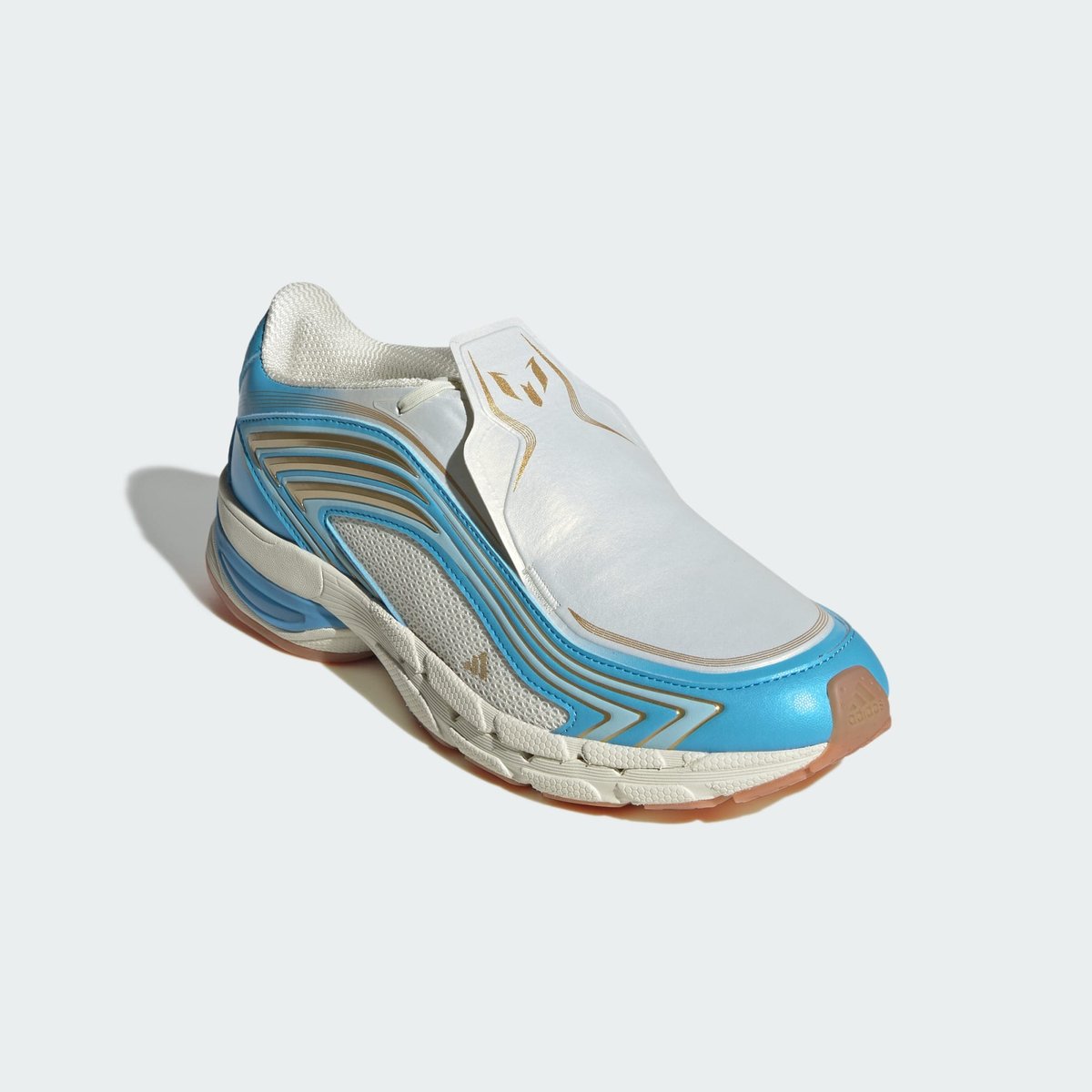 Chaussure Adistar Messi Chaussure Adistar Messi ivory / semi blue burst / icey blue, adidas Performance