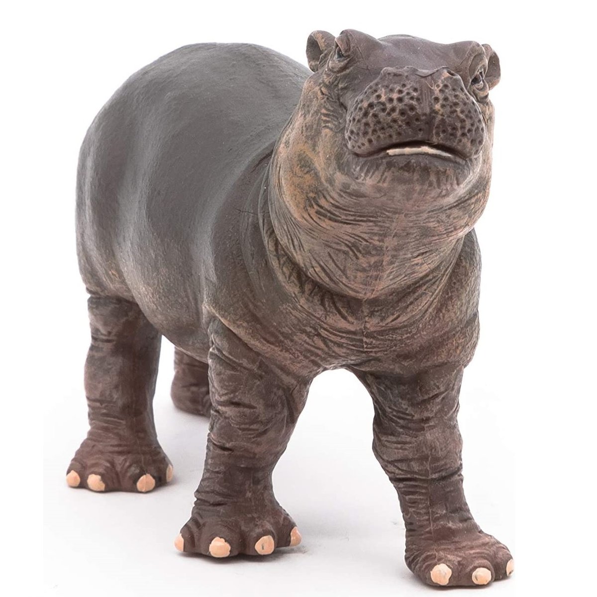 Figurine Bébé hippopotame gris, PAPO