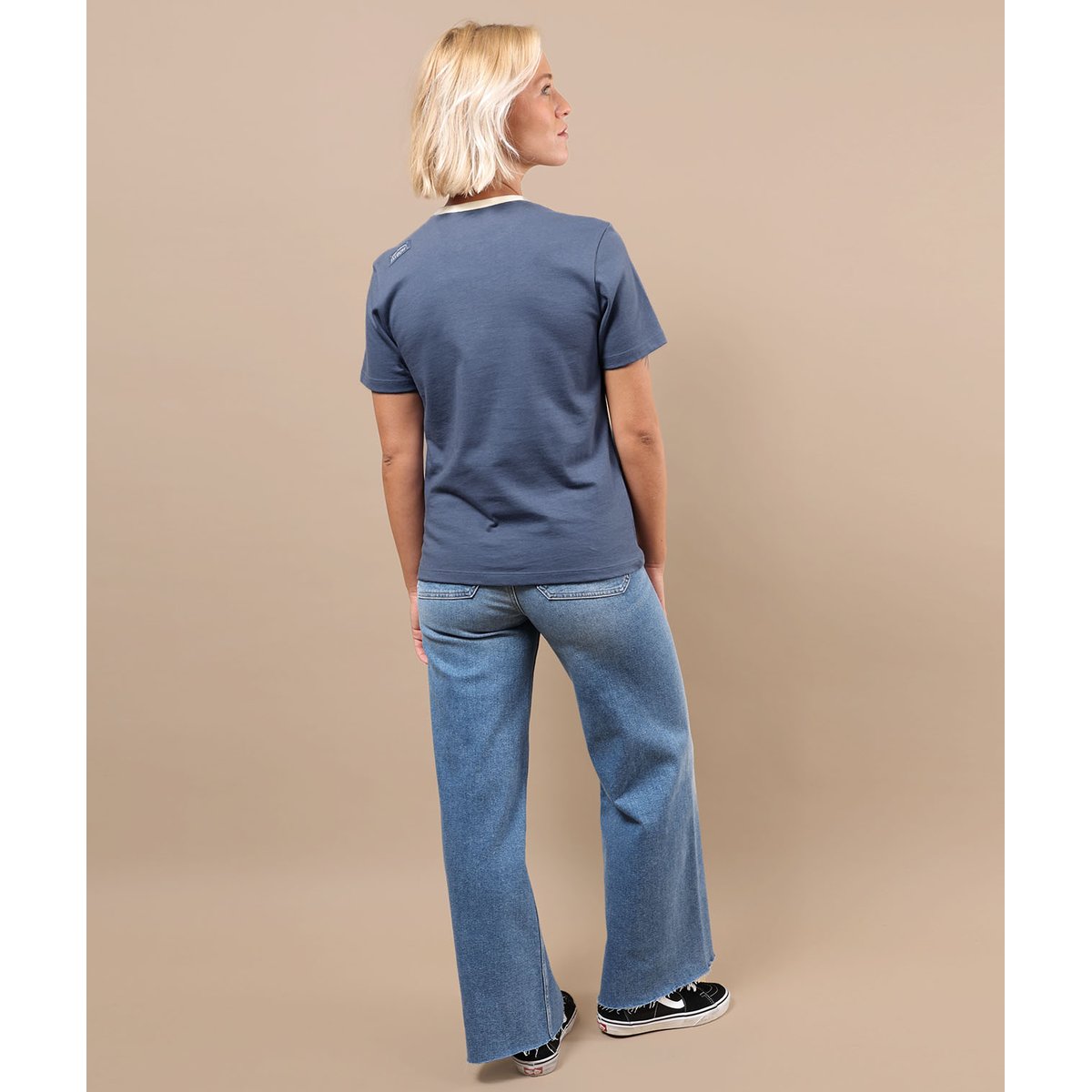 Tee-shirt manches courtes TAL vintage indigo, OXBOW