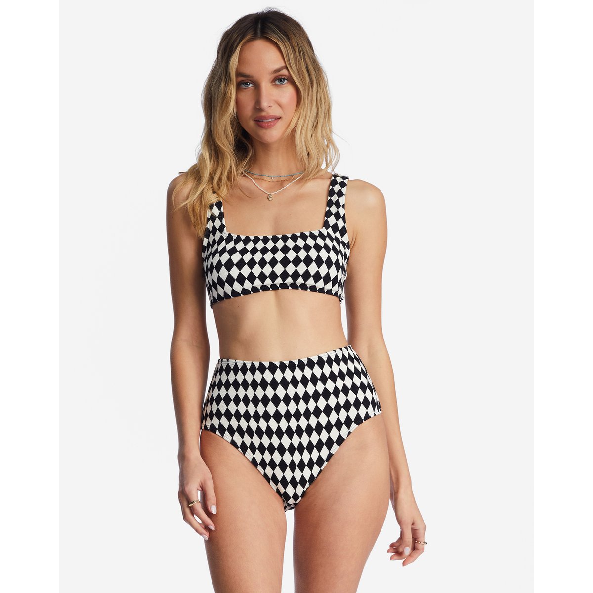 Haut de bikini débardeur DIAMOND DAZE noir black pebble, BILLABONG