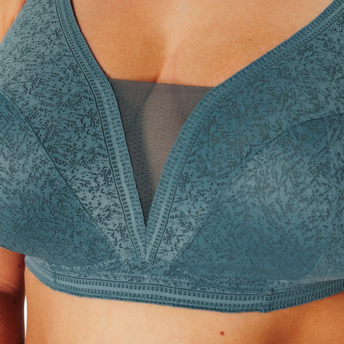 Soutien-gorge sans armature JULIANE petrole, ROUGEGORGE LINGERIE