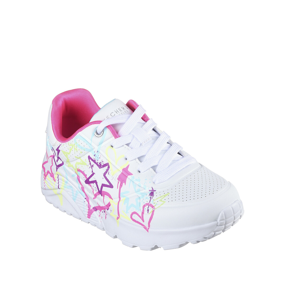 Baskets Uno Lite - My Drip blanc/multicolore, SKECHERS
